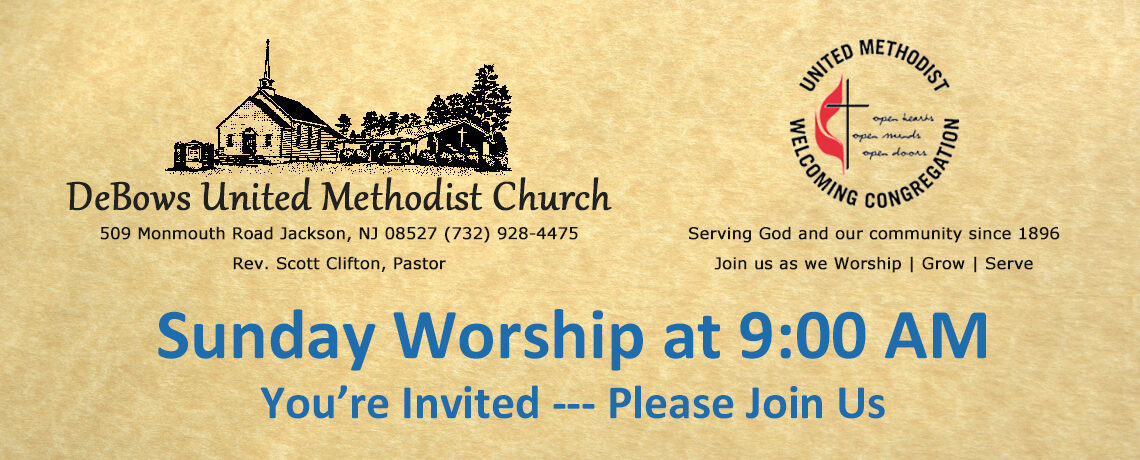 Welcome to DeBows UMC